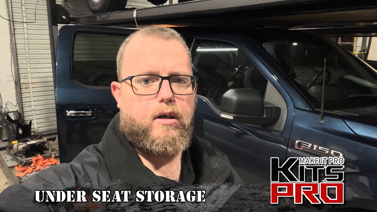 Unboxing: Ford F-Series SuperCrew Pickup Under-Seat Storage